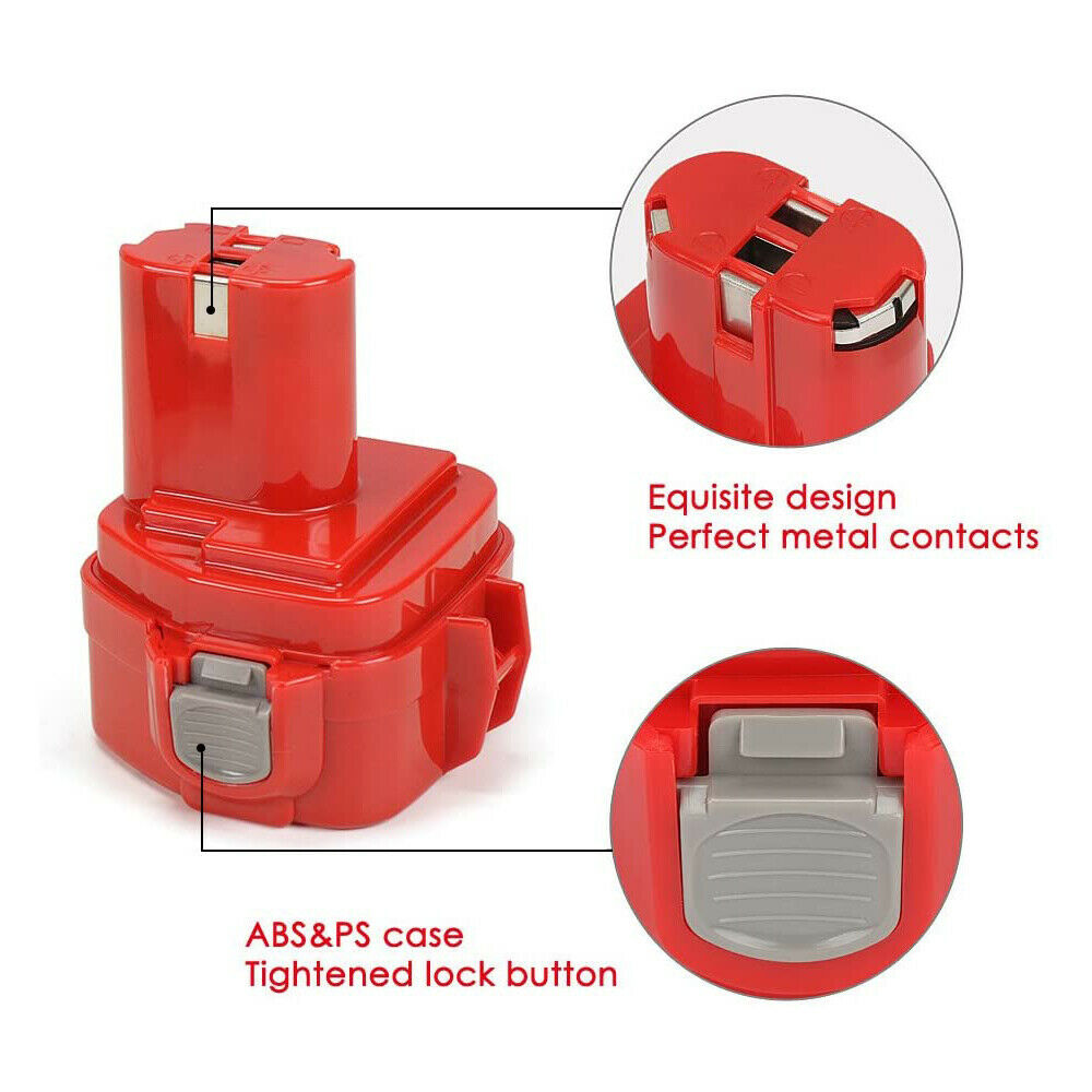 12V Battery for Makita 6213D 1234 1233 5093D VR251D UC120D 12V Battery for Makita 6213D 1234 1233 5093D VR251D UC120D